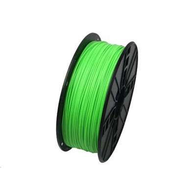 Tisková struna (filament) GEMBIRD, ABS, 1,75mm, 1kg, fluorescentní, zelená