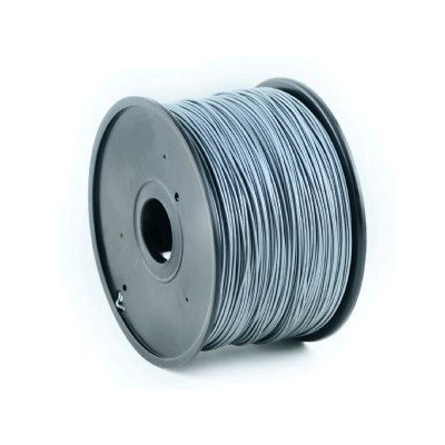 Tisková struna (filament) GEMBIRD, ABS, 1,75mm, 1kg, stříbrná