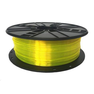 Tisková struna (filament) GEMBIRD, PETG, 1,75mm, 1kg, žlutá