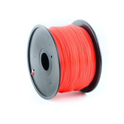 Tisková struna (filament) GEMBIRD, PLA, 1,75mm, 1kg, červená